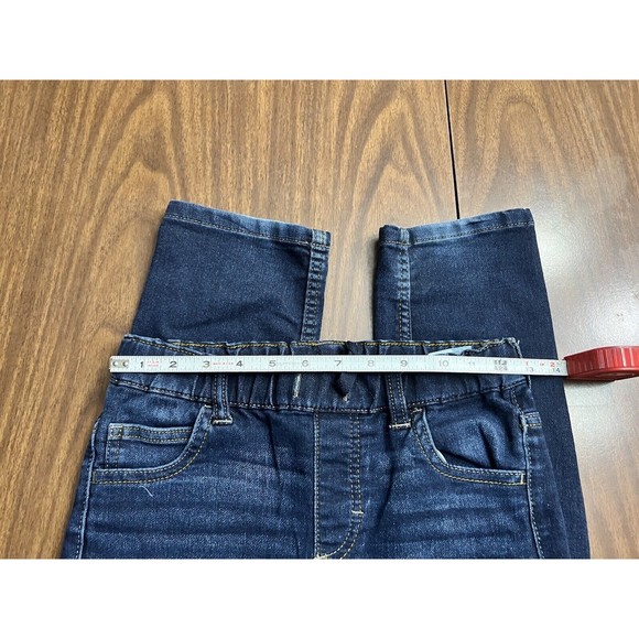 Wranglers Jeans 10 Regular Girls Blue Denim Pull On Stretch Drawstring Waist EUC - Picture 5 of 9